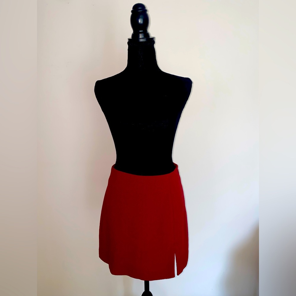 NWT BCBG Generation Burgundy Skirt